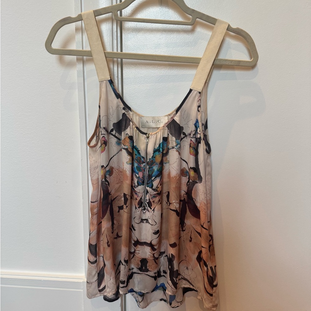 A.L.C. Women's Multicolor Printed Top